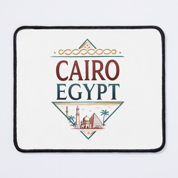 Item preview, Stunning Cairo Egypt Skyline Design - Ancient History and Modern Charm designed and sold by Colorful-Garden.