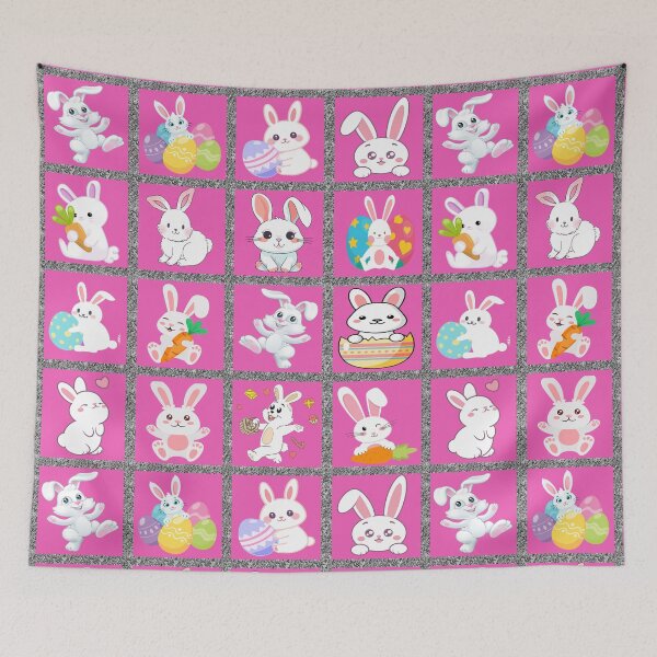 Item preview, Bunny Bonanza:  Easter Bunny, Easter Egg Colourful Pattern Gift designed and sold by Grang Art Artistic Designs.