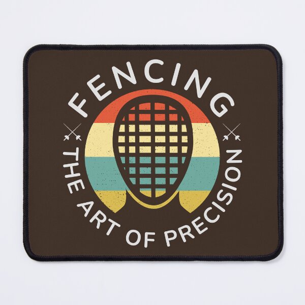 Item preview, Fencing The Art of Precision Retro Fencer Fencing Lover designed and sold by Anniko Art Studio.