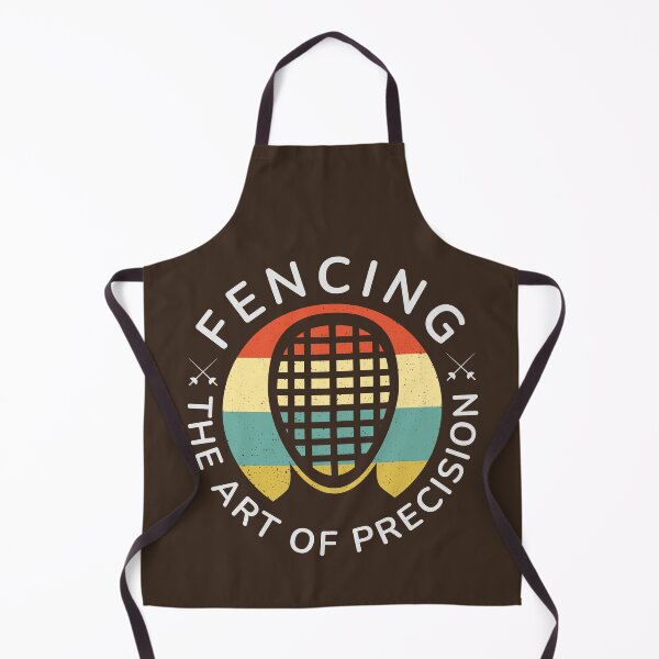 Item preview, Fencing The Art of Precision Retro Fencer Fencing Lover designed and sold by Anniko Art Studio.