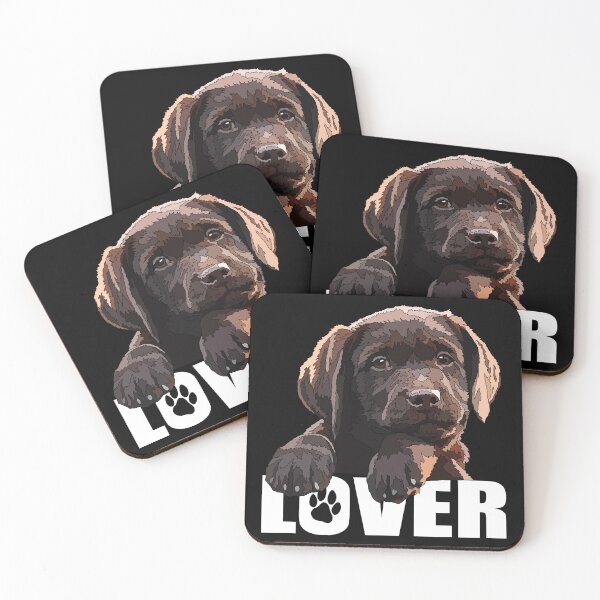 Item preview, Chocolate Labrador Lover designed and sold by Just-Arts-4U.
