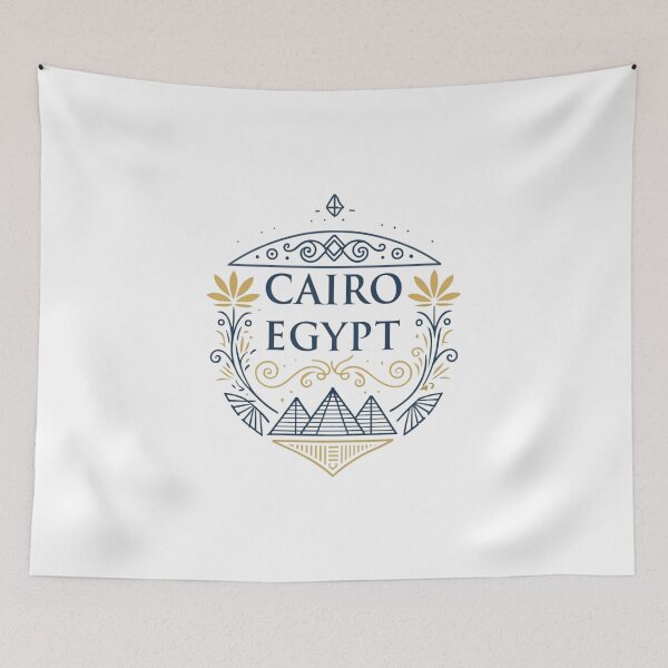 Item preview, Stunning Cairo Egypt Skyline Design - Ancient History and Modern Charm designed and sold by Colorful-Garden.