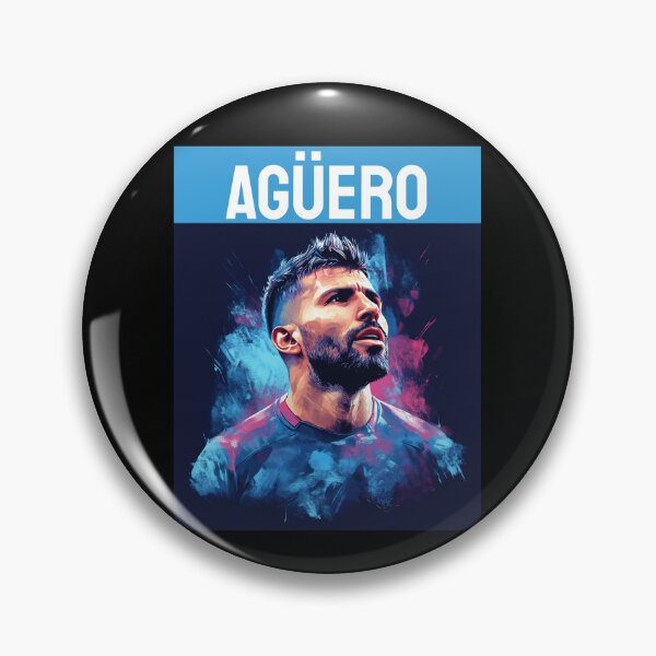 Item preview, Agüero designed and sold by VRedBaller.