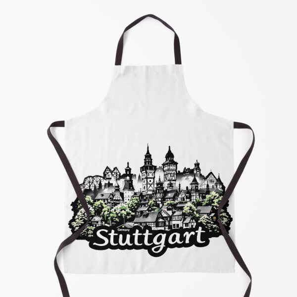 Item preview, Stuttgart Skyline Design | Iconic Germany Art designed and sold by gittuska11.