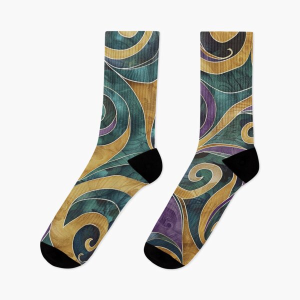 Artikelvorschau, Neuseeland Māori Paua Muster Koru Design 183 entworfen und verkauft von GrinGalore.