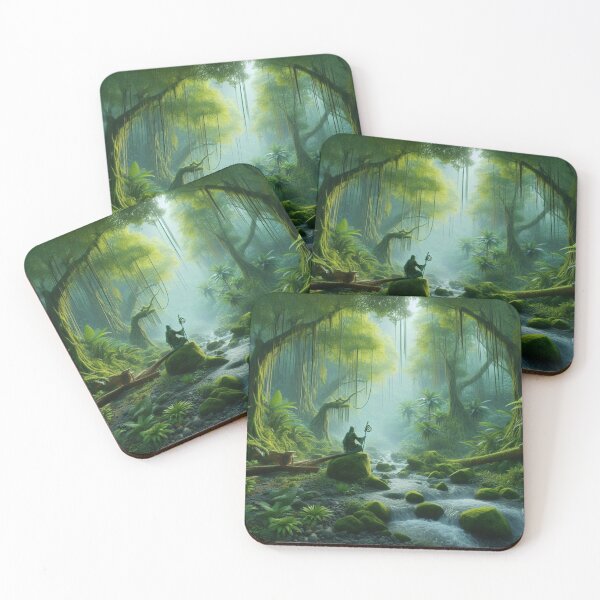 Item preview, Magical Lush Jungle Sanctuary designed and sold by choder61.
