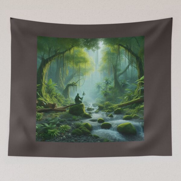 Item preview, Magical Lush Jungle Sanctuary designed and sold by choder61.