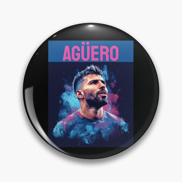 Item preview, Agüero pink designed and sold by VRedBaller.