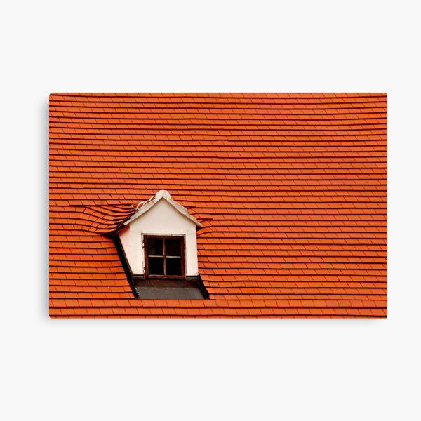 Item preview, Red Roof and Window designed and sold by MaluC.