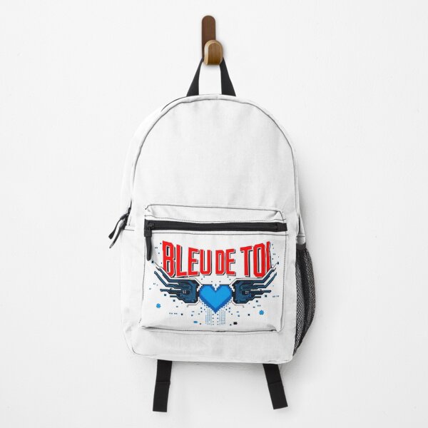 Item preview, Bleu de Toi - Cyberpunk Pixel Art Logo with Digital Heart designed and sold by ObjCrea123.