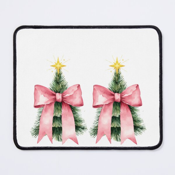 Item preview, Coquette Christmas Tree, Breast Cancer Awareness designed and sold by danaJG.