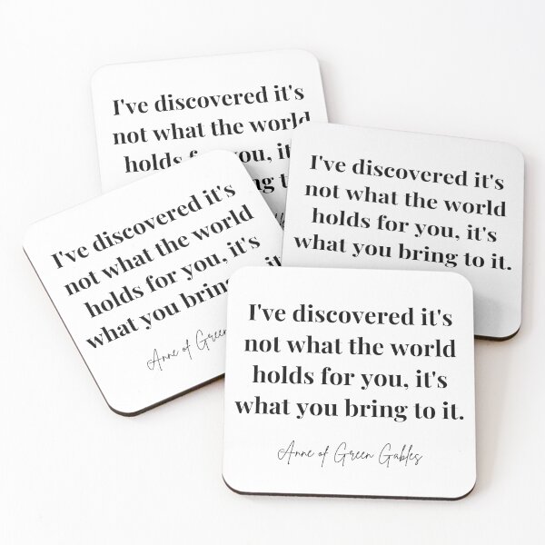 Item preview, Anne of Green Gables - it's not what the world holds for you designed and sold by elliebart.
