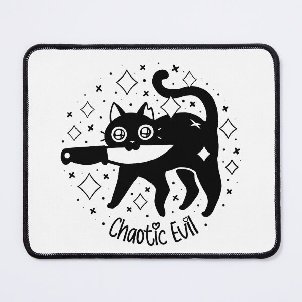 Item preview, Chaotic Evil Cat designed and sold by katbentley.