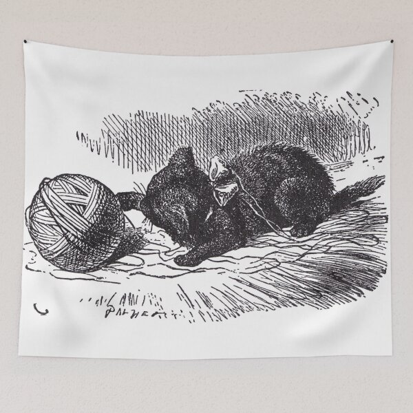 Item preview, The Black Kitten designed and sold by Grandma's Graphics.