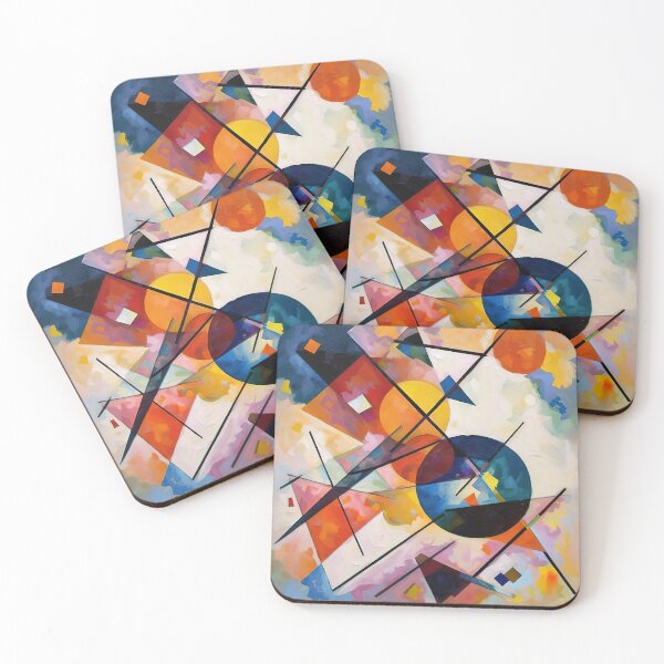 Item preview, Kandinsky Abstract Composition designed and sold by maniacfitness.