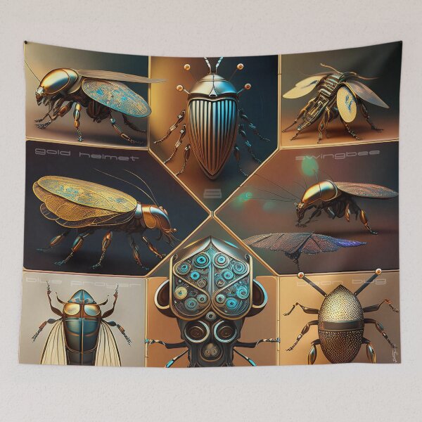 Item preview, Study of mechanic Insects designed and sold by PictureFactory.