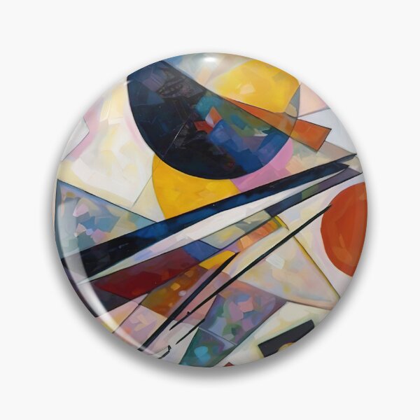 Item preview, Wassily Kandinsky Shapes Composition designed and sold by maniacfitness.