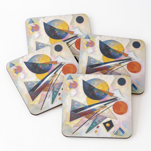 Item preview, Wassily Kandinsky Shapes Composition designed and sold by maniacfitness.