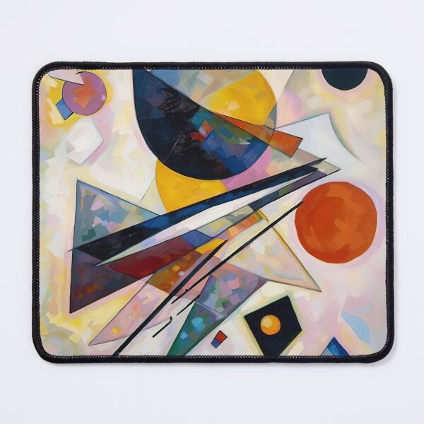 Item preview, Wassily Kandinsky Shapes Composition designed and sold by maniacfitness.