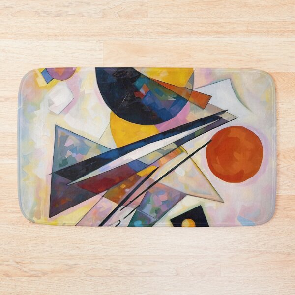 Item preview, Wassily Kandinsky Shapes Composition designed and sold by maniacfitness.