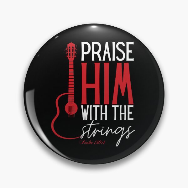 Item preview, Praise Him With The Strings Simple Christianing designed and sold by The Art of Kkatarynka.