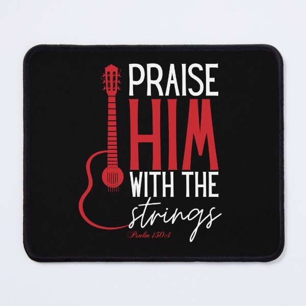Item preview, Praise Him With The Strings Simple Christianing designed and sold by The Art of Kkatarynka.