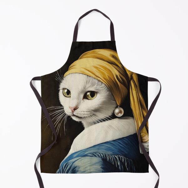 Item preview,  The Cat with the Pearl Earring - Adaption from Jan Vermeer designed and sold by MysticMarble.