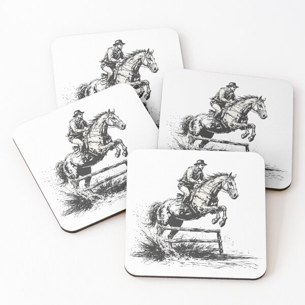 Item preview, Funny Horse Jumping Art For Men Women Horseback Riding Lover,Horse Jumper Design designed and sold by SOUFIANE1991.