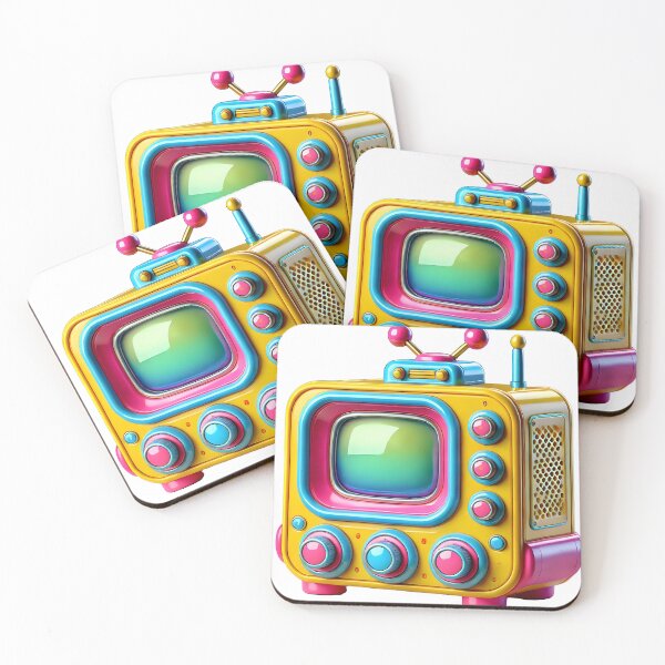 Item preview, Toy TV Art T-Shirt Design designed and sold by DesignHub.