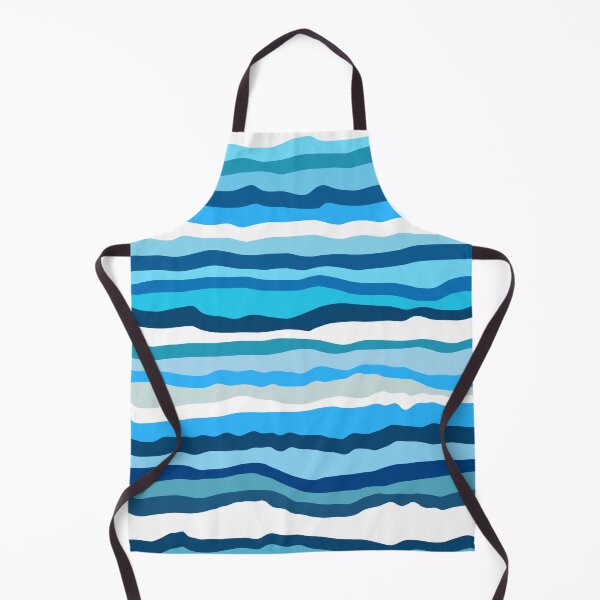 Item preview, Ocean Abstract Horizontal Lines Beachy Vibes Beach House Decor Art 2 of 4 designed and sold by Beachy.