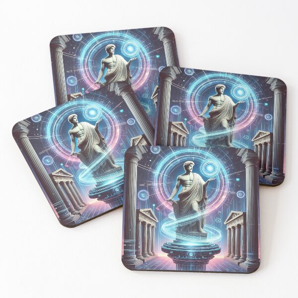 Item preview, Neoclassical Titan: The Fusion of Time and Technology designed and sold by PoseArtistry.