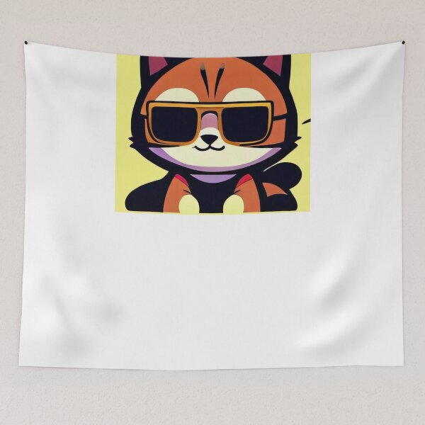 Item preview, Cool Cat with sunglasses  designed and sold by ShopTwentyFour.