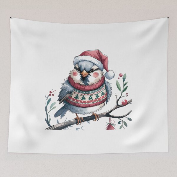 Item preview, christmas sparrow designed and sold by jkrphoto.