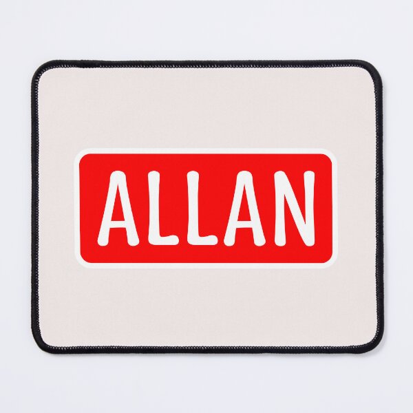 Item preview, Allan Name designed and sold by Jeallan Designs.