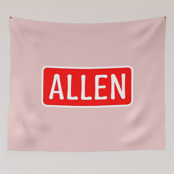 Item preview, Nombre Allen designed and sold by Jeallan Designs.