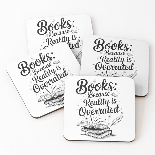 Item preview, Book Because Reality is Overrated designed and sold by Ammar Studio.