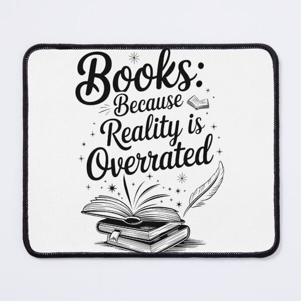 Item preview, Book Because Reality is Overrated designed and sold by Ammar Studio.