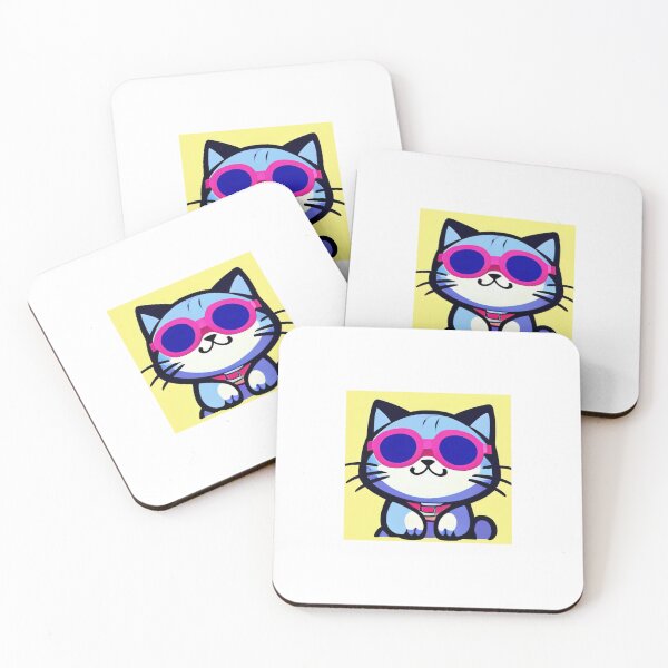 Item preview, Cool Cat with sunglasses  designed and sold by ShopTwentyFour.
