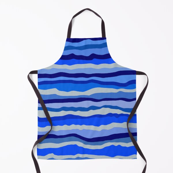 Item preview, Ocean Abstract Horizontal Lines Beachy Vibes Beach House Decor Art 3 of 4 designed and sold by Beachy.