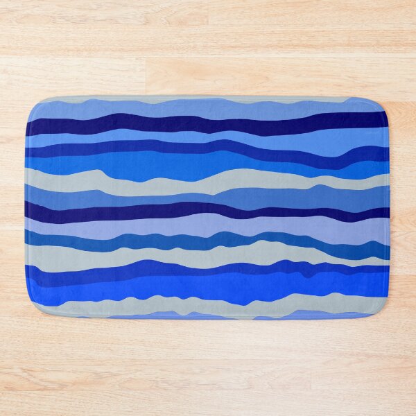 Item preview, Ocean Abstract Horizontal Lines Beachy Vibes Beach House Decor Art 3 of 4 designed and sold by Beachy.