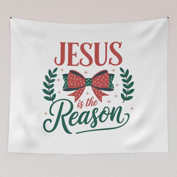 Item preview, Jesus is the reason for the season designed and sold by Dominika Farkašová.