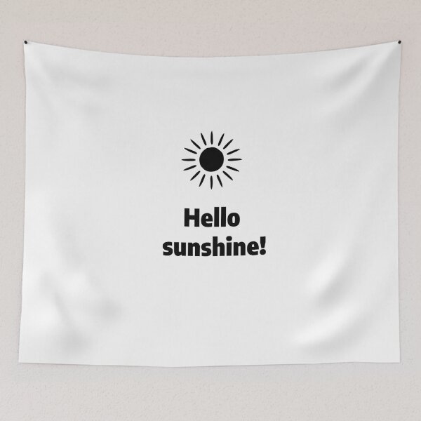 Item preview, Hello Sunshine! Happy Wholesome design designed and sold by gentdesigns.