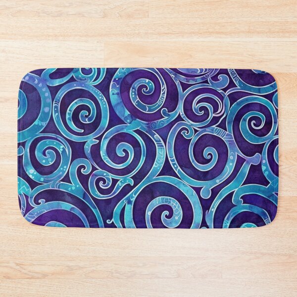 Item preview, New Zealand Māori Paua Pattern Koru Design 189 designed and sold by GrinGalore.