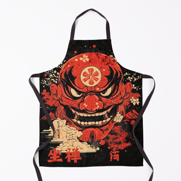 Item preview, zen master daruma and cool kanji designed and sold by HIDEOUTTOKYO.