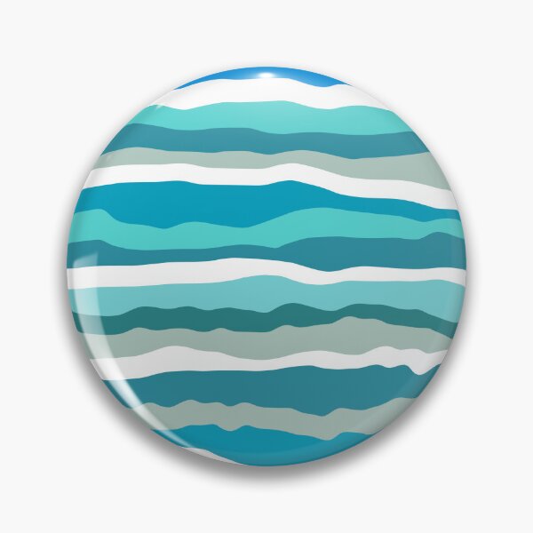 Item preview, Ocean Abstract Horizontal Lines Beachy Vibes Beach House Decor Art 4 of 4 designed and sold by Beachy.