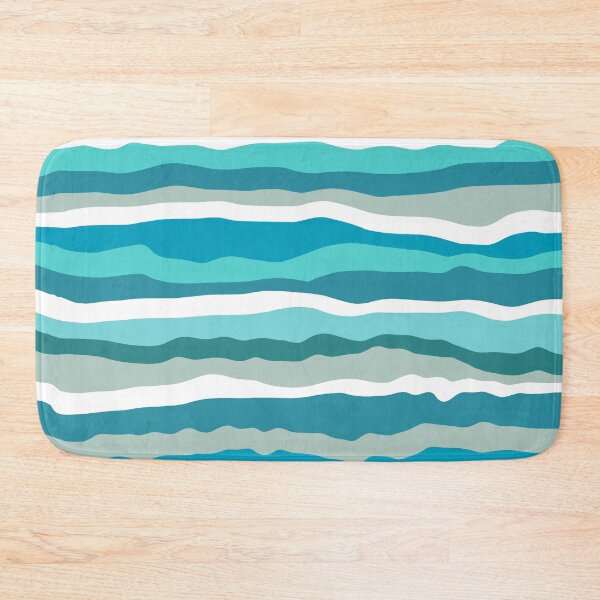 Item preview, Ocean Abstract Horizontal Lines Beachy Vibes Beach House Decor Art 4 of 4 designed and sold by Beachy.