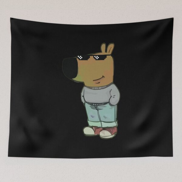 Item preview, Chill guy with Thug Life Glasses designed and sold by Getup-clothing.
