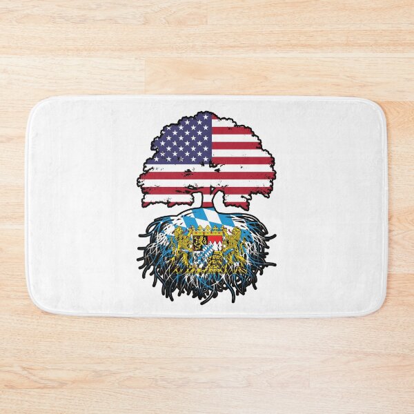 Item preview, Bavaria Bavarian American USA United States America Tree Roots Flag designed and sold by FlagX.