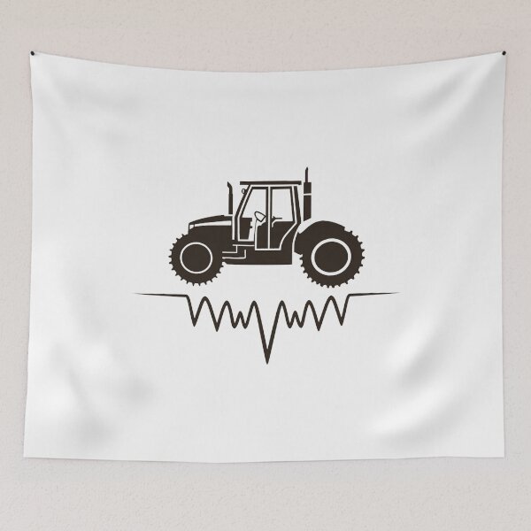Item preview, Tractor Heartbeat | Farmer Heartbeat | Tractor Pulse designed and sold by istoriadesign.