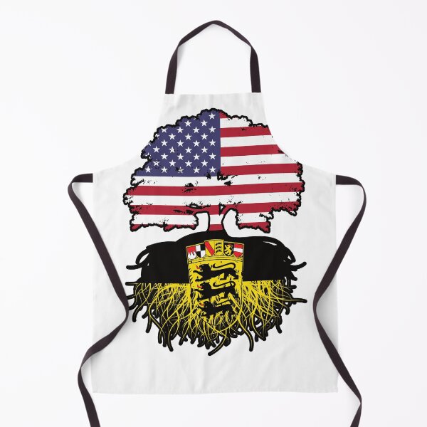 Item preview, Baden-Württemberg Swabian American USA United States America Tree Roots Flag designed and sold by FlagX.